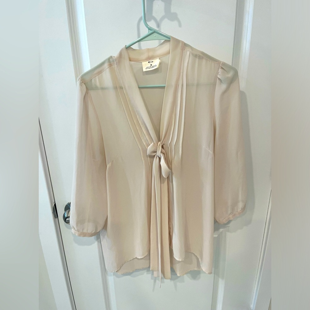 Pins and Needles Sheer Blouse